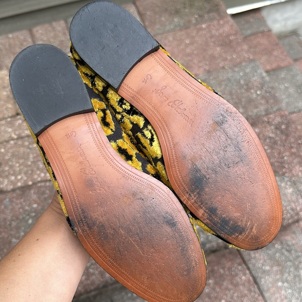 Leopard Loafers Black Yellow - Picture 9 of 10